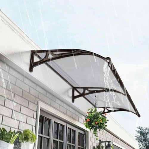 GZYHDC Wasserdichtes, einziehbares Ersatzgewebe für Terrassenmarkise, Polyester, UV-Schutz, Regendach, Sonnenschutz für Deckmarkisen (365 x 300 cm) von GZYHDC