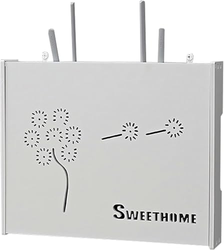 GZYHDC router aufbewahrungsbox wlan wandmontage kabelbox fernseher steckbare abschirmbox unterer steckbare abschirmbox aufbewahrungsbox modem wandmodem dekobox für von GZYHDC