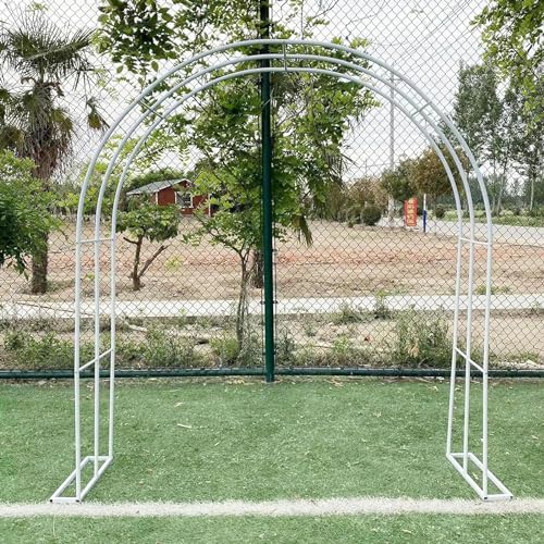 Gartenbogenstütze für Kletterbogen für Rosen im Außenbereich Rosen Hochzeit Spannweite 120 x 220 cm 200 x 230 cm 280 x 250 cm 350 x 250 cm wiederverwendbar (Farbe: Weiß, Größe: 140 x 230 cm/4. Gartenbogenstütze für Kletterbogen für Rosen im Außenbereich Rosen Hochzeit Spannweite 120 x 220 cm 200 x 230 cm 280 x 250 cm 350 x 250 cm wiederverwendbar (Farbe: Weiß, Größe: 140 x 230 cm/4. von GZYHDC