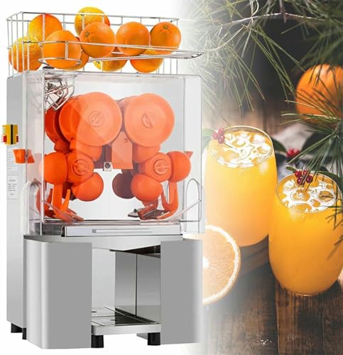 Kommerzieller automatischer Entsafter für Orangen, hohe Effizienz, 20–30 Stück/min, ideal für Restaurants, Obstläden und Kantinen von GZYHDC