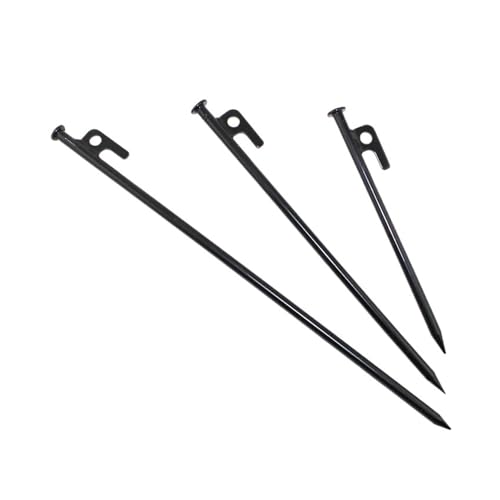 2 STÜCKE Stahl Outdoor Zelthering 30 Cm Metallic Bodennagel 20 Cm Zeltheringe Outdoor Camping Baldachin Markise Zelt Camping Bodennagel(30cm-2pcs) von GZZBDGFIY
