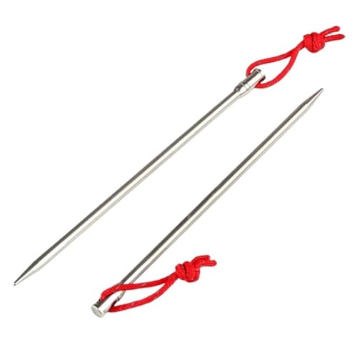2 Teile/satz 5 * 165mm Titan Legierung Outdoor Camping Zelt Heringe Stakes Tool Kit Perforiert Mit Kabel For Tragbare Verwenden 2 Teile/satz 5 * 165mm Titan Legierung Outdoor Camping Zelt Heringe Stakes Tool Kit Perforiert Mit Kabel For Tragbare Verwenden von GZZBDGFIY