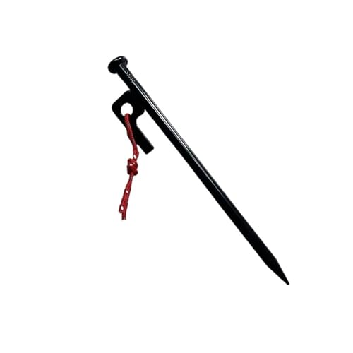 40 Cm Stahl-Zelthering, 30 Cm Metallischer Bodennagel, 20 Cm Eisenpfähle, Outdoor-Camping-Vordach, Sonnenschutz, Überdach, Plane, Zubehör(20cm-2pcs) von GZZBDGFIY