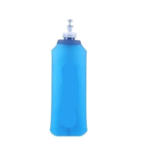 500 Ml Soft Flask Faltbare Wasserflasche TPU BPA-frei Outdoor Sport Tragbarer Wasserbeutel Laufen Camping(500ML-01) von GZZBDGFIY