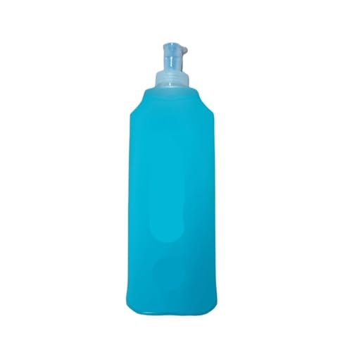 500 Ml Soft Flask Faltbare Wasserflasche TPU BPA-frei Outdoor Sport Tragbarer Wasserbeutel Laufen Camping(500ML-03) von GZZBDGFIY