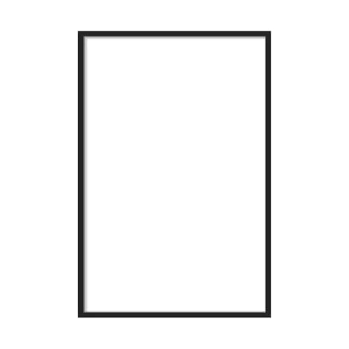 GZZBDGFIY 24x36 Bilderrahmen, Passend for 20x30 Mit Passepartout, Wandrahmen, Schwarz, Einzelverpackung, Geeignet for Den Wohn- Und Bürobereich(24 * 36) von GZZBDGFIY