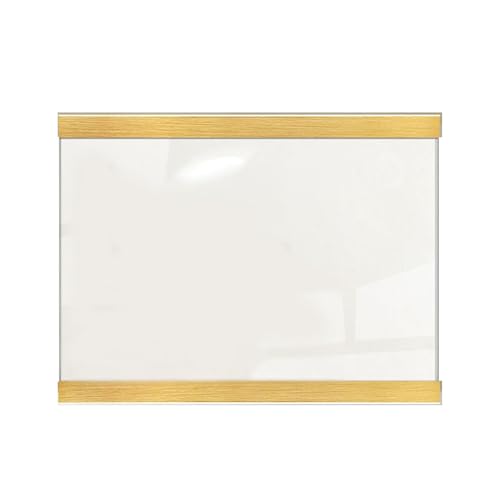GZZBDGFIY Transparenter Rahmen, Plakataufsteller Aus Holz, Mit Sicherer Magnetfixierung, Geeignet for Fotos Und Urkunden(D) von GZZBDGFIY
