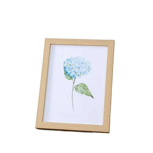 GZZBDGFIY Wandmontierte Holzfotorahmen, 10 X 15 cm, 15 X 20 cm, 20 X 25 cm, A4-Holzfotorahmen, Verwendet for Fotodekoration Und Erinnerungsgeschenke(A,6 inches) von GZZBDGFIY
