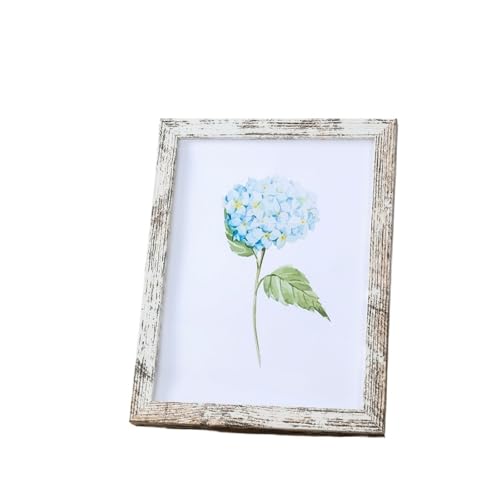 GZZBDGFIY Wandmontierte Holzfotorahmen, 10 X 15 cm, 15 X 20 cm, 20 X 25 cm, A4-Holzfotorahmen, Verwendet for Fotodekoration Und Erinnerungsgeschenke(E,6 inches) von GZZBDGFIY