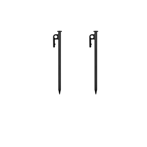 Stahl-Zeltpfähle, Camping-Heringe For Outdoor-Strandüberdachung, Camping-Zubehör(25CM2PC) von GZZBDGFIY