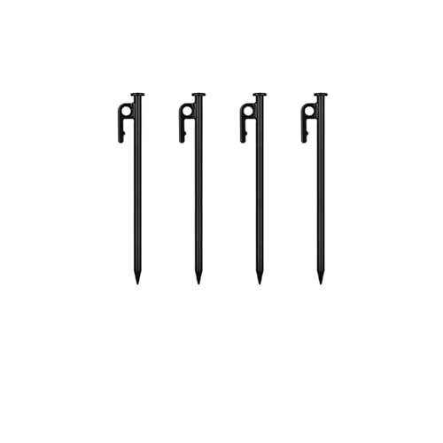 Stahl-Zeltpfähle, Camping-Heringe For Outdoor-Strandüberdachung, Camping-Zubehör(30CM4PCS) von GZZBDGFIY
