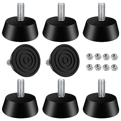 GZkushi 8 STK Gummifüße Schraubbar, Möbelfüße Verstellbar M6 x 32.3mm Möbelfüße mit 8 STK Mutter für MöbelStühle,Tische,Sofas,Haushaltsgeräte,Vitrinen GZkushi 8 STK Gummifüße Schraubbar, Möbelfüße Verstellbar M6 x 32.3mm Möbelfüße mit 8 STK Mutter für MöbelStühle,Tische,Sofas,Haushaltsgeräte,Vitrinen von GZkushi