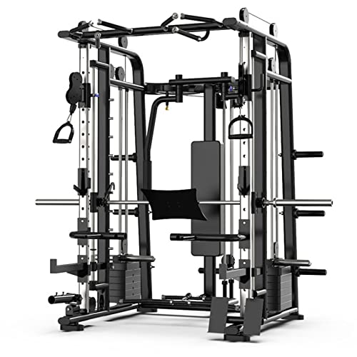 GaRcan Smith Machine Comprehensive Trainer Multifunktions-Gantry-Bankdrück-Squat-Rack Home Commercial von GaRcan