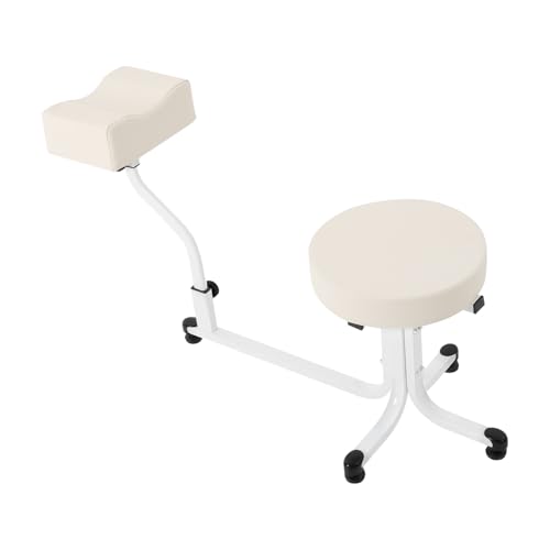 Gaabungky Multifunktional Pedikürhocker mit Fußstütze Pediküre Hocker Höhenverstellbar Rutschfesten Fußpads Hohe Stabilität Multifunktionaler Kombihocker für Professionelle Pediküre, Massage (Weiß) Gaabungky Multifunktional Pedikürhocker mit Fußstütze Pediküre Hocker Höhenverstellbar Rutschfesten Fußpads Hohe Stabilität Multifunktionaler Kombihocker für Professionelle Pediküre, Massage (Weiß) von Gaabungky