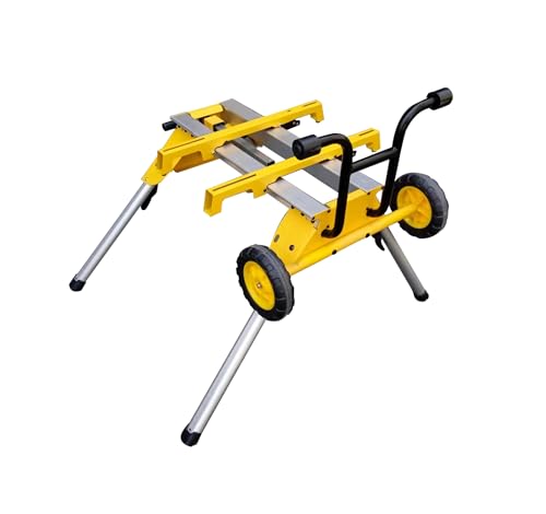 Gabasinover , Leicht, robust, kompakt – einfacher Transport, Tischsägenständer, zusammenklappbar und tragbar, kompatibel mit Dewalt DW744, DW745 und anderen Tischsägen von Gabasinover