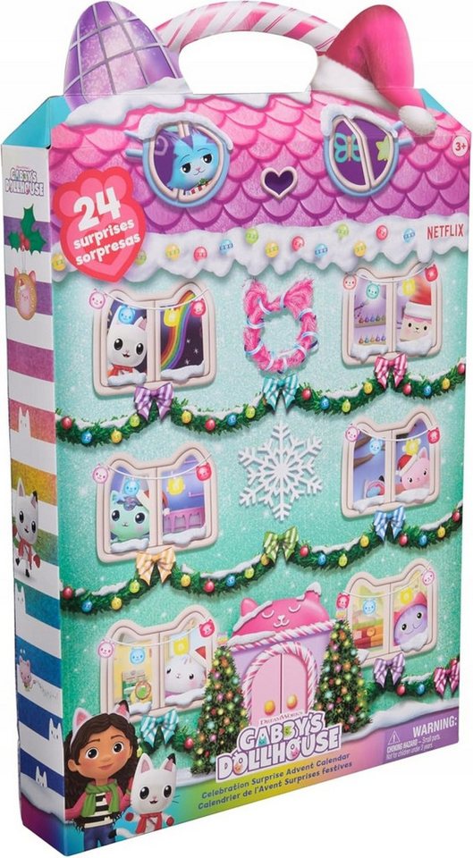 Gabby's Dollhouse Adventskalender Gabby’s Dollhouse Adventskalender– 24 Überraschungen (1-tlg) von Gabby's Dollhouse