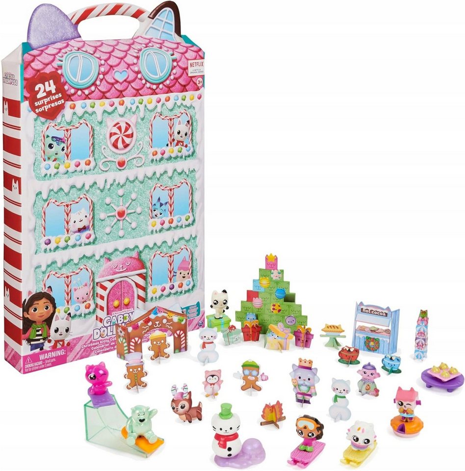 Gabby's Dollhouse Adventskalender Gabby’s Dollhouse Adventskalender – 24 Überraschungen von Spin Master (1-tlg) von Gabby's Dollhouse