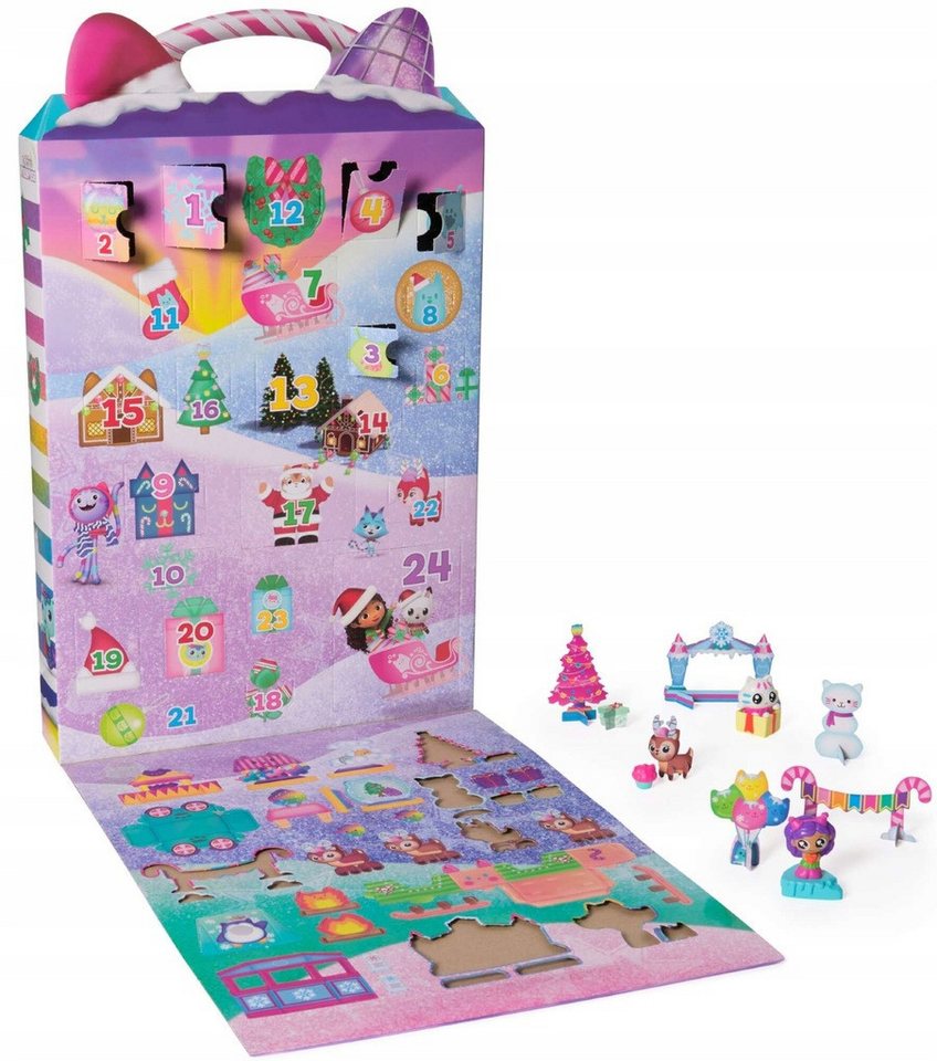 Gabby's Dollhouse Adventskalender Gabby’s Dollhouse Adventskalender – 25 Überraschungen & Figuren (1-tlg) von Gabby's Dollhouse