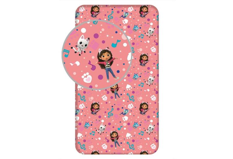 Gabby's Dollhouse Bettwäsche Spannbetttuch 90x200+25 cm für das Kinderzimmer Gabby's Dollhouse Bettwäsche Spannbetttuch 90x200+25 cm für das Kinderzimmer von Gabby's Dollhouse