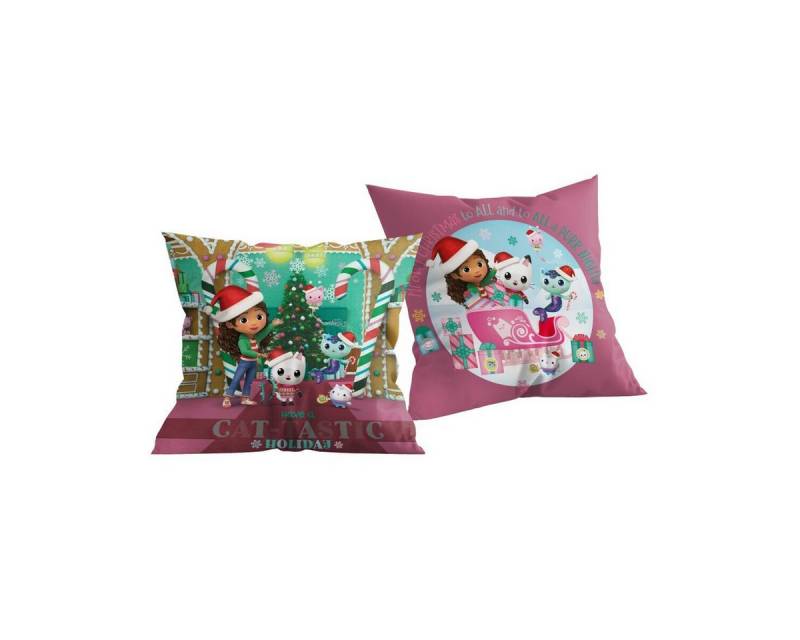 Gabby's Dollhouse Dekokissen Gabby’s Dollhouse Weihnachtskissen 40x40cm Holiday Gabby's Dollhouse Dekokissen Gabby’s Dollhouse Weihnachtskissen 40x40cm Holiday von Gabby's Dollhouse