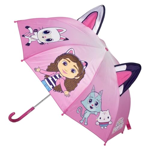 Gabby's Dollhouse Regenschirm Fuchsia - Marke EAN: 8445484497441 von Gabby's Dollhouse