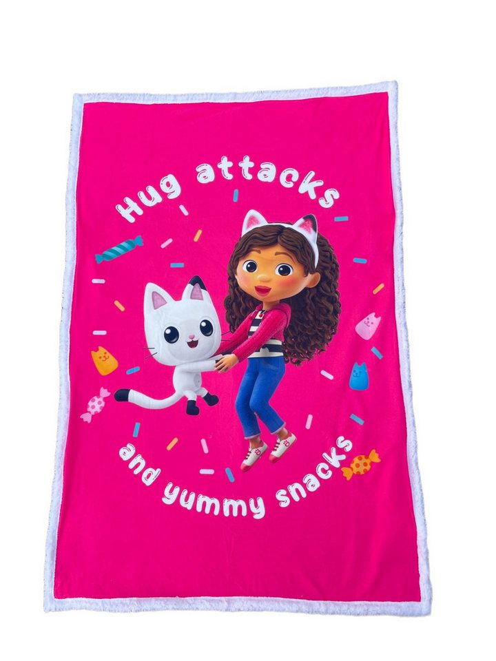 Kinderdecke Kuschelige Sherpa-Decke, 150 x 100 cm, Gabby's Dollhouse Kinderdecke Kuschelige Sherpa-Decke, 150 x 100 cm, Gabby's Dollhouse von Gabby's Dollhouse