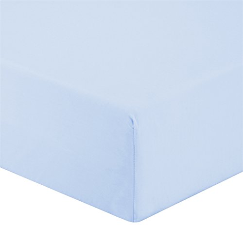 Gabel Bettlaken mehr Farbe und Wohlbefinden, Perkalin 200x175x0.3 cm Azzurro Chiaro von Gabel