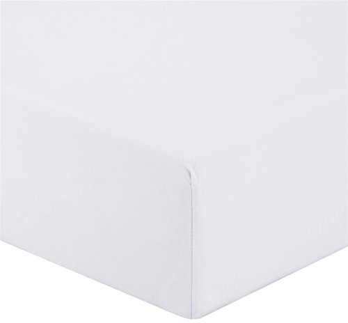 Gabel Bettlaken mehr Farbe und Wohlbefinden, Perkalin 210x140x0.3 cm Bianco von Gabel