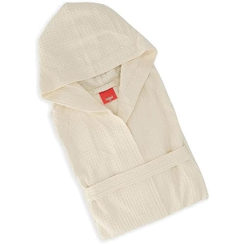 Gabel Golf Bademantel mit Kapuze, Baumwolle, 520 BEIGE, XXL von Gabel