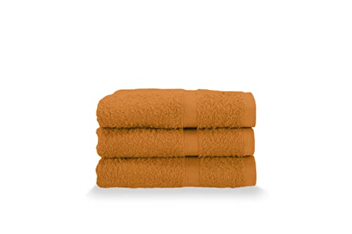 Gabel Handtücher aus Reiner Baumwolle, hydrophil, 40 x 60 cm, gebrannt, 3 Stück von Gabel