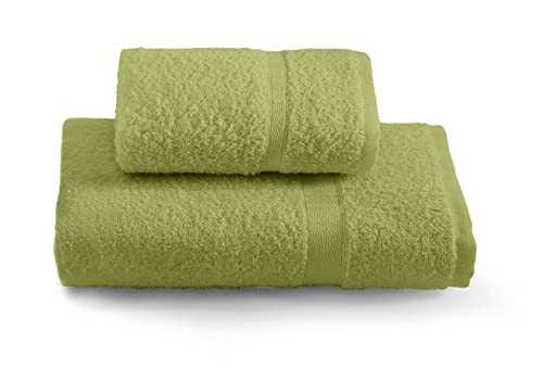 Gabel Dyed & Co Handtuch-Set, 100% Baumwolle, 60x100-40x60 von Gabel