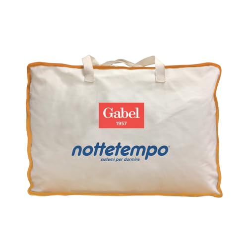 Gabel nottetempo, Gänsedaunen-Steppbett Dreiviertel 205x200x2 cm Bianco von Gabel