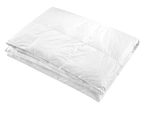 Gabel nottetempo Daunenjacke Mikrofaser mittelwarme Mikrofaser (1cm) 205x200x1 cm Bianco von Gabel