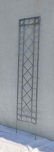 Gabella Metall Eisen Rankgitter Spalier Rankhilfe Wandgitter Meran 40 Feuer Verzinkt Breite 40 cm Höhe 175 cm Gabella Metall Eisen Rankgitter Spalier Rankhilfe Wandgitter Meran 40 Feuer Verzinkt Breite 40 cm Höhe 175 cm von Gabella