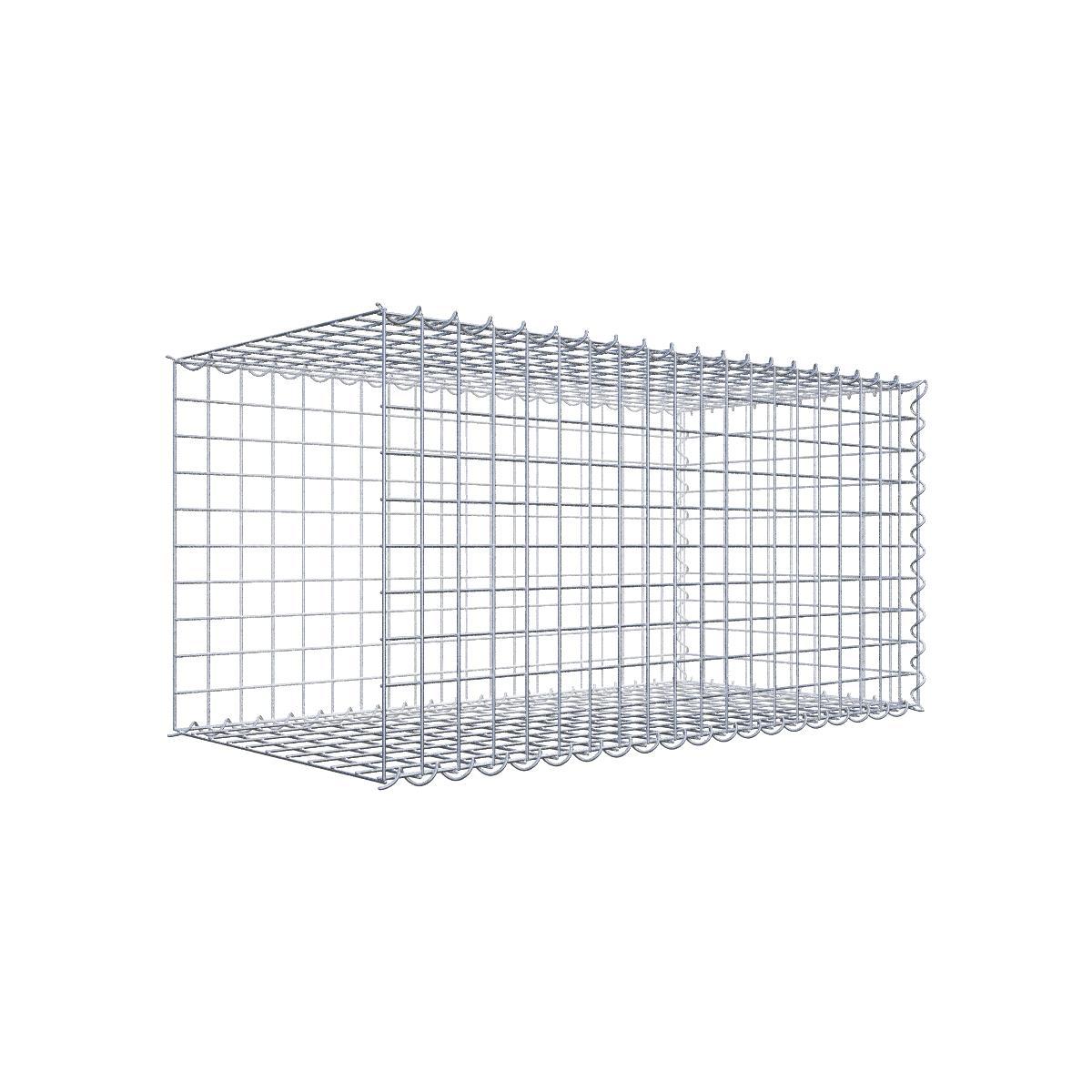 Anbaugabione Typ 2 100 cm x 50 cm x 50 cm (L x H x T), Maschenweite 5 cm x 5 cm, Spirale