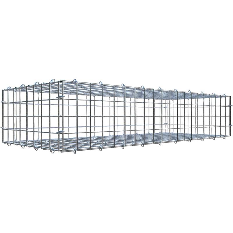 Gabiona C-Ring-Gabione 20 x 100 x 40 cm Maschenw 5 x 5 cm von Gabiona
