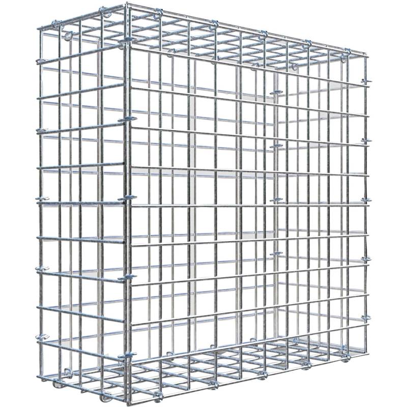 Gabiona C-Ring-Gabione 50 x 50 x 20 cm Maschenw 5 x 5 cm von Gabiona