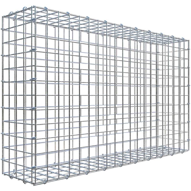 Gabiona C-Ring-Gabione 60 x 100 x 20 cm Maschenw 5 x 5 cm von Gabiona