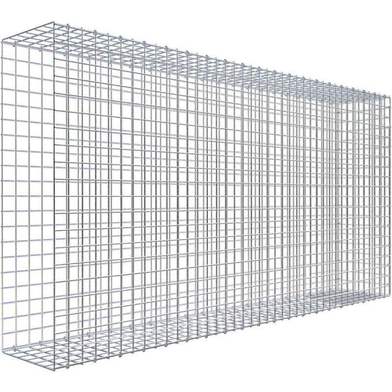 Gabiona C-Ring-Gabione-Anbaukorb Typ 2 100 x 200 x 30 cm Maschenw 5 x 5 cm von Gabiona