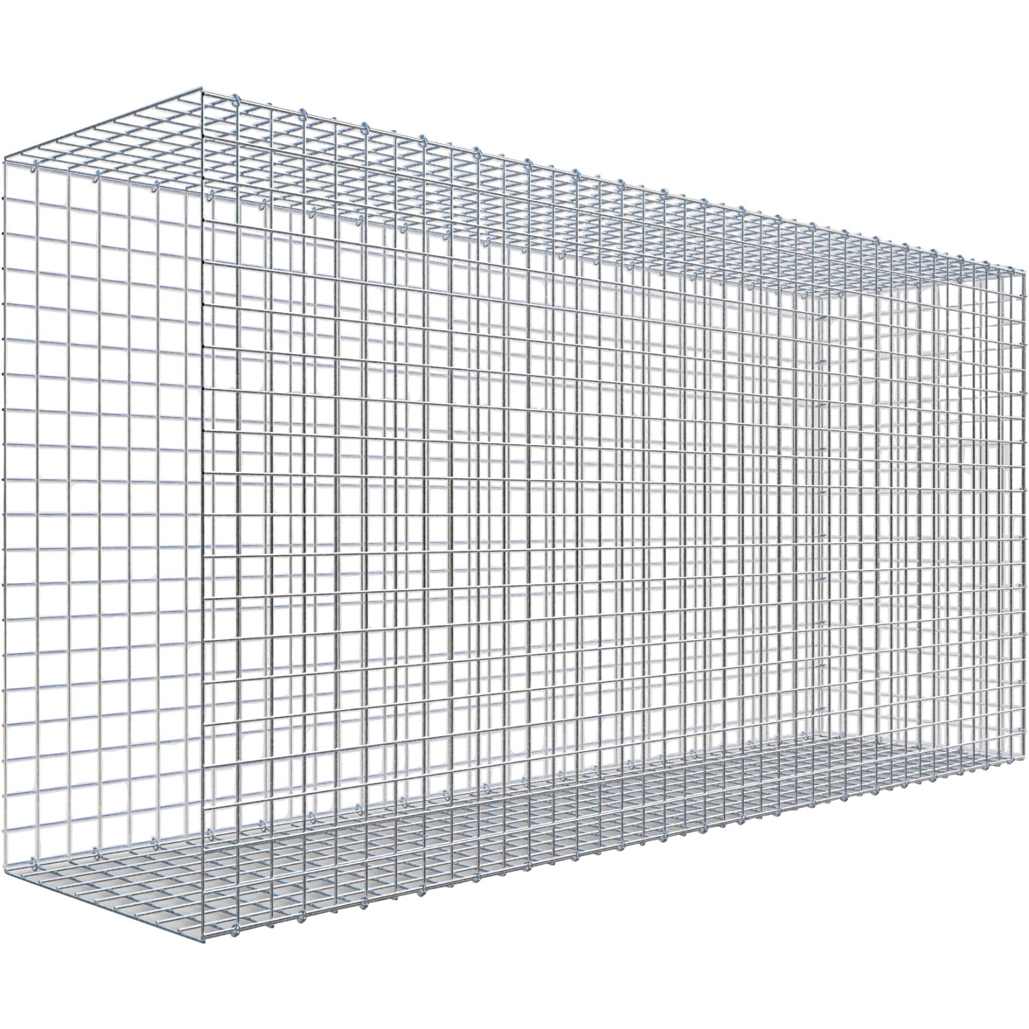 Gabiona C-Ring-Gabione-Anbaukorb Typ 2 100 x 200 x 50 cm Maschenw 5 x 5 cm Gabiona C-Ring-Gabione-Anbaukorb Typ 2 100 x 200 x 50 cm Maschenw 5 x 5 cm von Gabiona