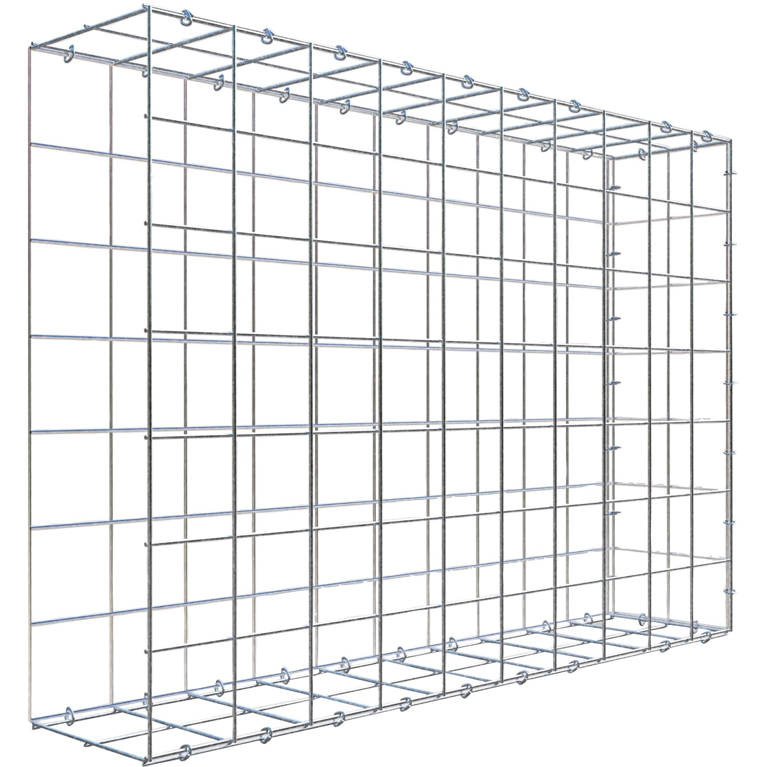 Gabiona C-Ring-Gabione-Anbaukorb Typ 2 70 x 100 x 20 cm Maschenw 10 x 10 cm Gabiona C-Ring-Gabione-Anbaukorb Typ 2 70 x 100 x 20 cm Maschenw 10 x 10 cm von Gabiona