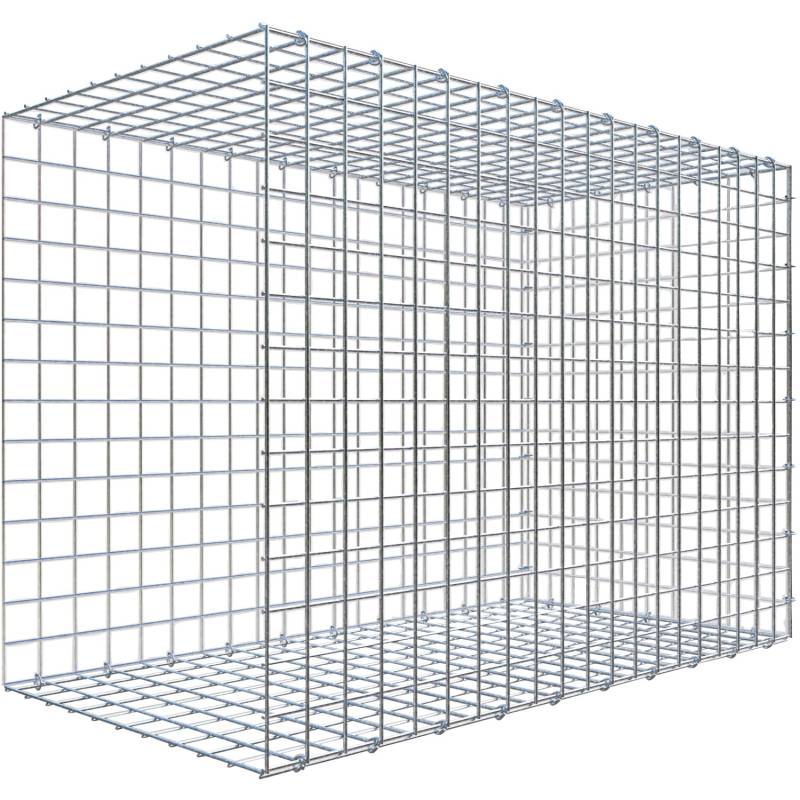 Gabiona C-Ring-Gabione-Anbaukorb Typ 2 70 x 100 x 50 cm Maschenw 5 x 5 cm von Gabiona
