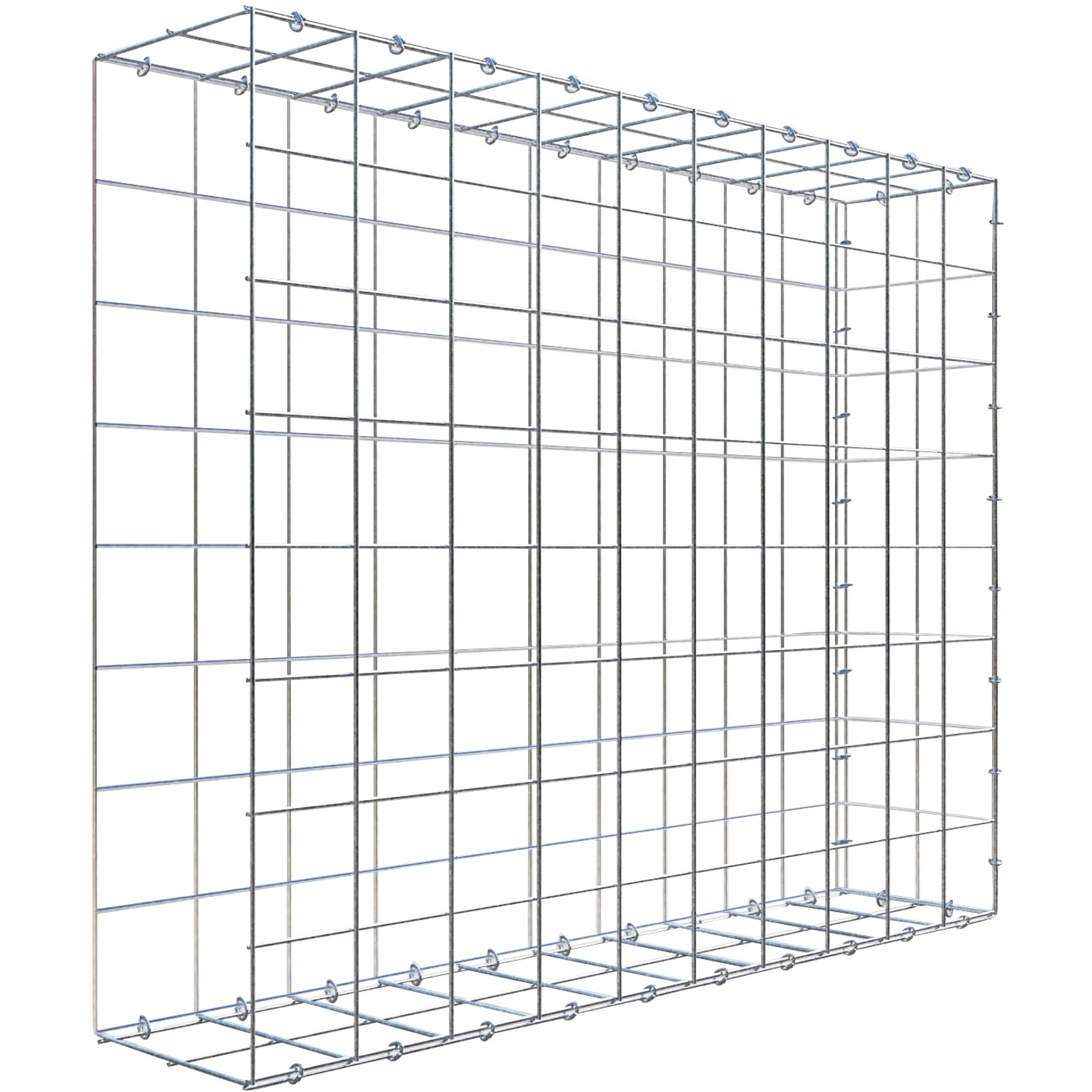 Gabiona C-Ring-Gabione-Anbaukorb Typ 2 80 x 100 x 20 cm Maschenw 10 x 10 cm Gabiona C-Ring-Gabione-Anbaukorb Typ 2 80 x 100 x 20 cm Maschenw 10 x 10 cm von Gabiona