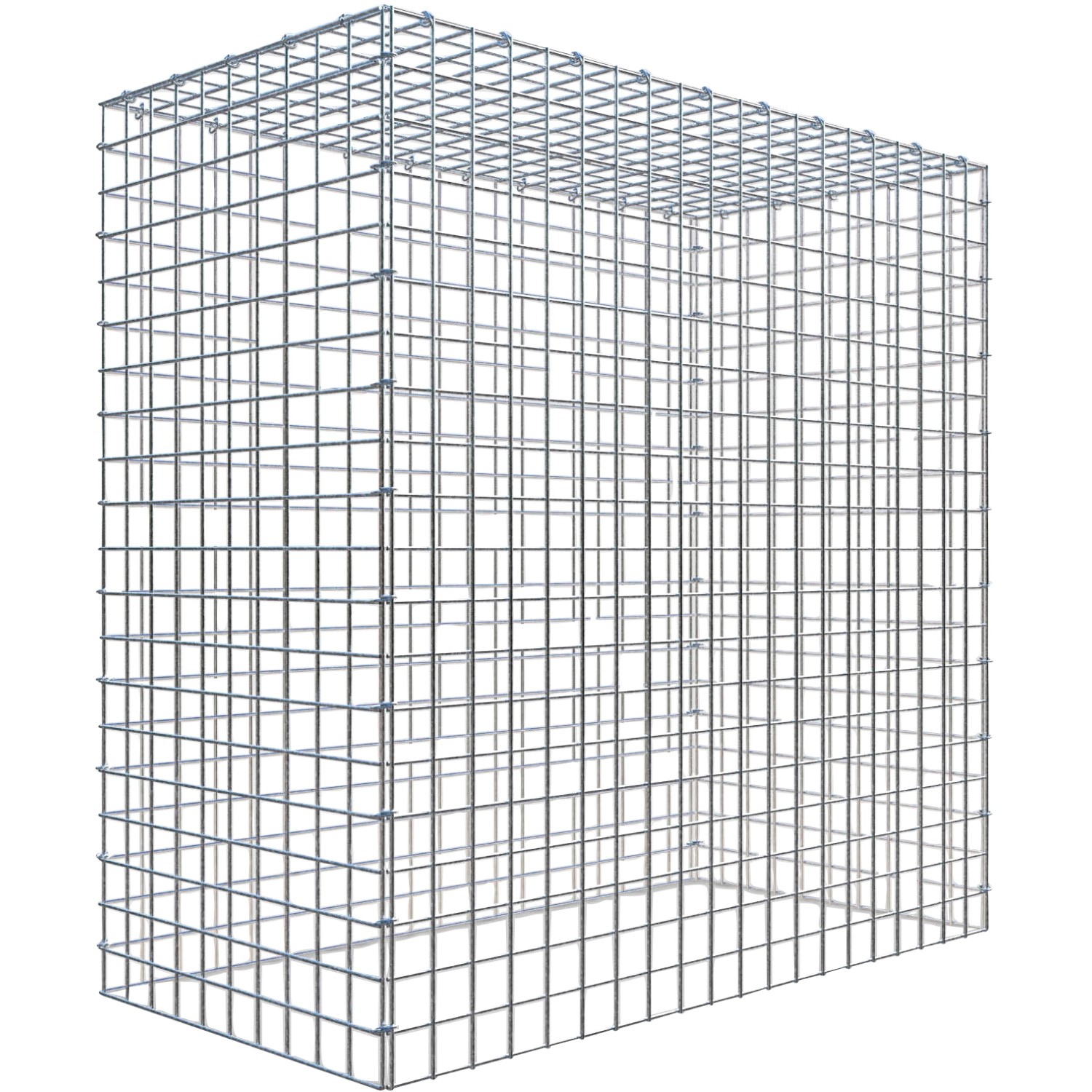 Gabiona C-Ring-Gabione-Anbaukorb Typ 3 100 x 100 x 50 cm Maschenw 5 x 5 cm Gabiona C-Ring-Gabione-Anbaukorb Typ 3 100 x 100 x 50 cm Maschenw 5 x 5 cm von Gabiona