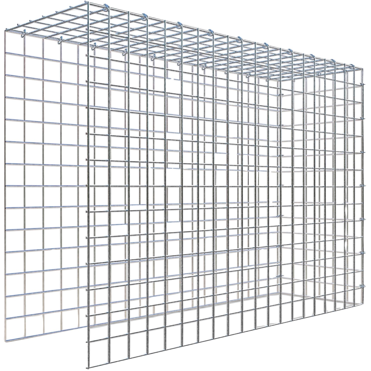 Gabiona C-Ring-Gabione-Anbaukorb Typ 4 70 x 100 x 30 cm Maschenw 5 x 5 cm Gabiona C-Ring-Gabione-Anbaukorb Typ 4 70 x 100 x 30 cm Maschenw 5 x 5 cm von Gabiona