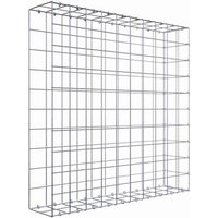 Gabiona Gabione, silbergrau, Maschenweite 10 cm x 10 cm, C-Ring - silberfarben Gabiona Gabione, silbergrau, Maschenweite 10 cm x 10 cm, C-Ring - silberfarben von Gabiona