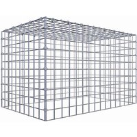 Gabiona Gabione, silbergrau, Maschenweite 5 cm x 5 cm, C-Ring - silberfarben Gabiona Gabione, silbergrau, Maschenweite 5 cm x 5 cm, C-Ring - silberfarben von Gabiona