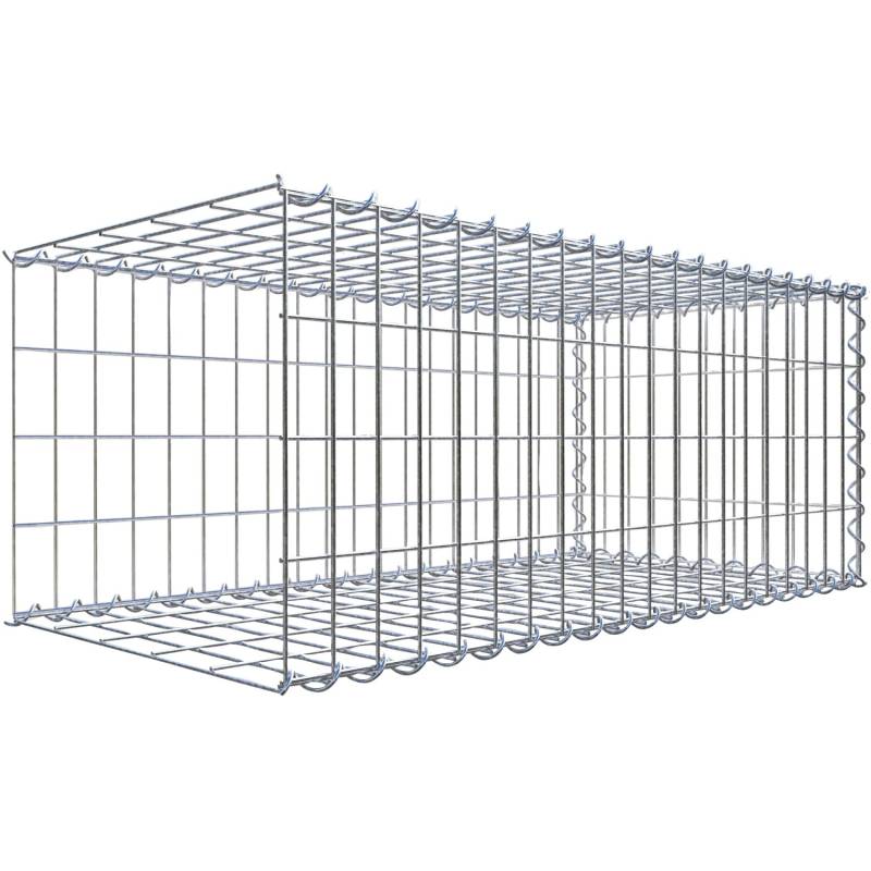 Gabiona Gabione-Anbaukorb Typ 2 40 x 100 x 50 cm Maschenw 5 x 10 cm von Gabiona