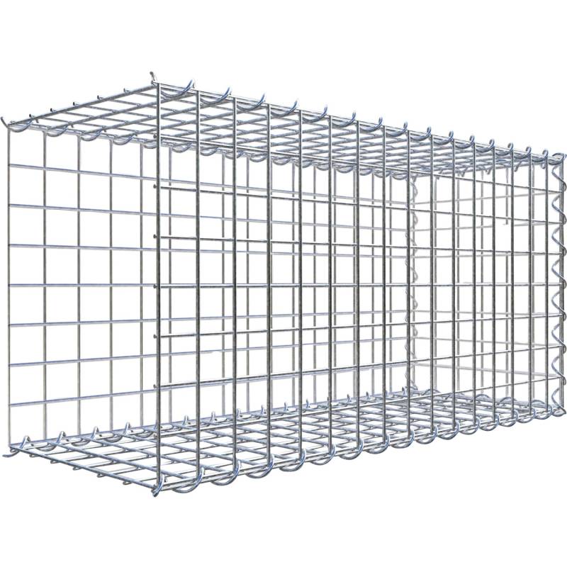 Gabiona Gabione-Anbaukorb Typ 2 40 x 80 x 30 cm Maschenw 5 x 5 cm von Gabiona