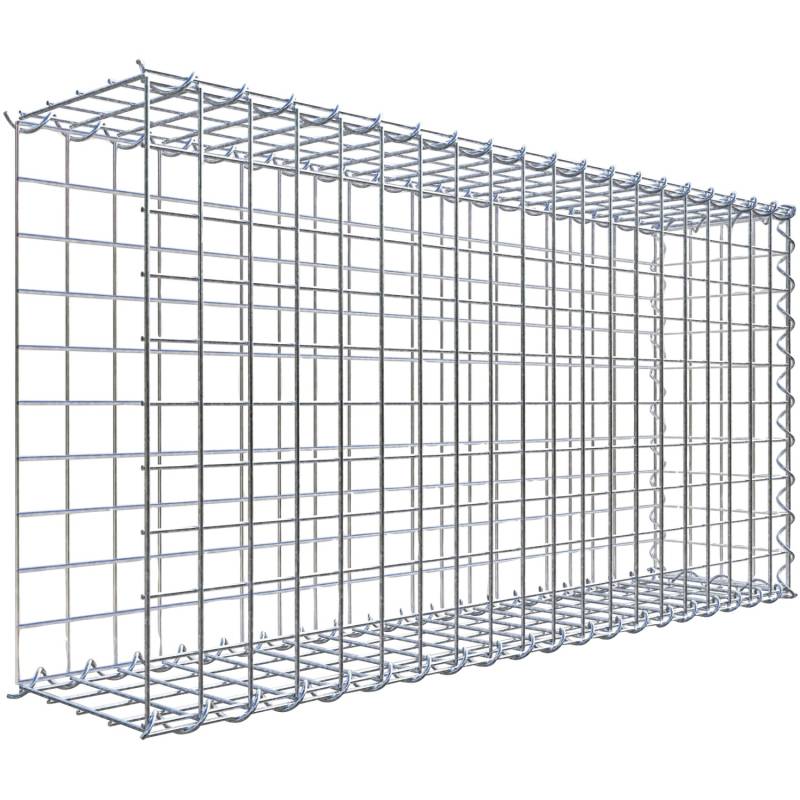 Gabiona Gabione-Anbaukorb Typ 2 50 x 100 x 20 cm Maschenw 5 x 5 cm von Gabiona